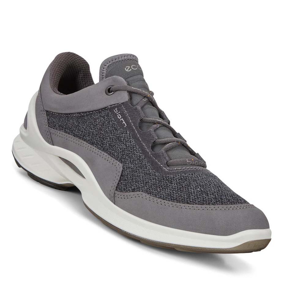 Women's Ecco Biom Fjuel Outdoor Sneakers Grey | USA 210AHK